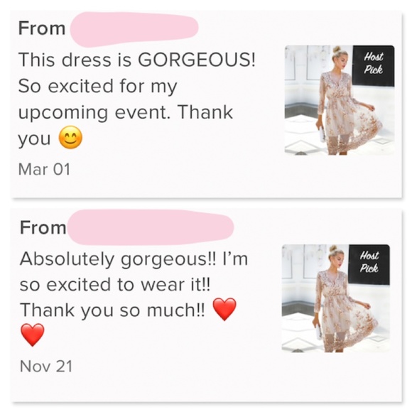 Tan Midi V-Neck Mesh Dress with Rosegold Sequins - Picture 13 of 13